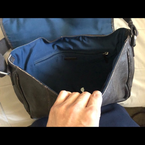 Cole Haan leather brief case - Picture 3 of 5